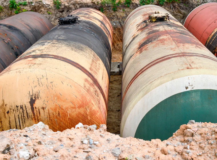 old oil tanks underground little falls NJ