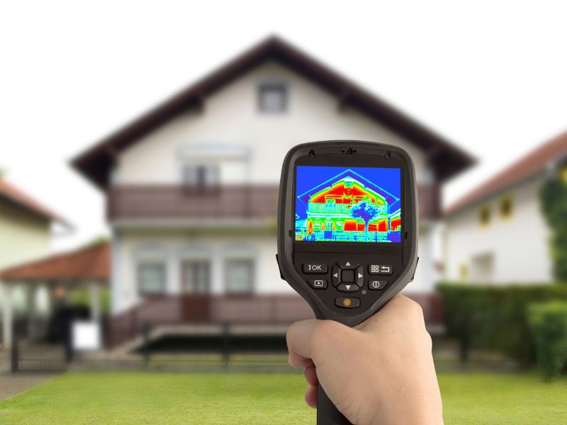 thermal image of the house little falls nj